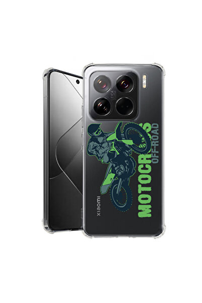 bestcase Carcasă spate antișoc pentru Xiaomi 15 Pro, Motocross, 1926362 AS 819