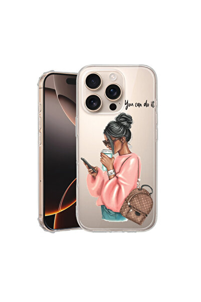 bestcase Carcasă spate antișoc pentru Apple iPhone 16 Pro Max, Shopping Girl, AS 962