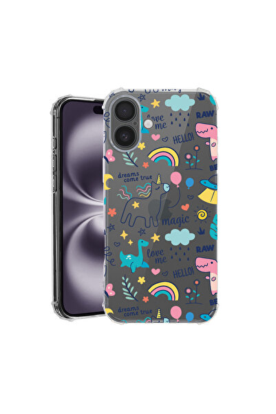 bestcase Carcasă spate antișoc pentru Apple iPhone 16, Unicorn - Dreams Come ...