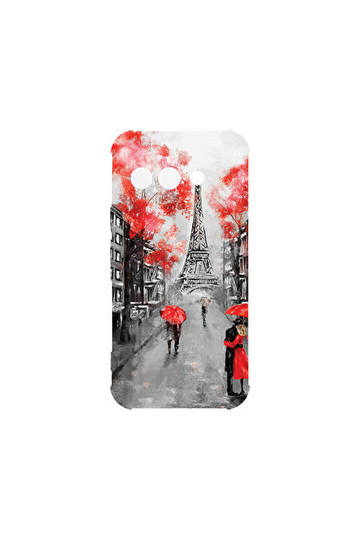 bestcase Carcasă spate antișoc pentru Google Pixel 9a, BestCase® Anti Shock 1.5MM, Turnul Eiffel din Paris, AS 1378