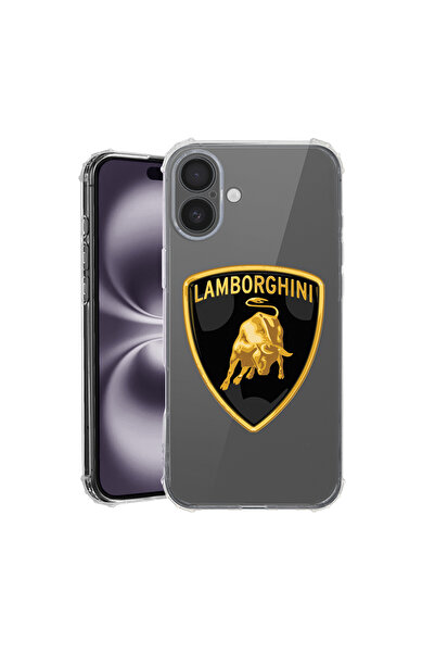bestcase Carcasă spate antișoc pentru Apple iPhone 16, Lamborghini, AS 1775