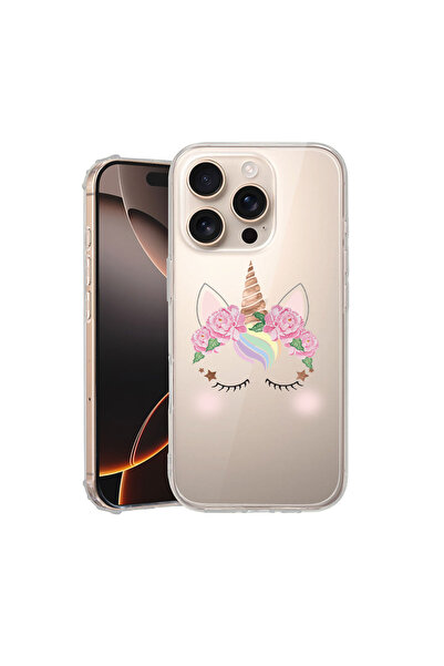 bestcase Carcasă spate antișoc pentru Apple iPhone 16 Pro, Unicorn, AS 525