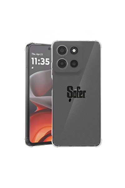 bestcase Carcasă spate antișoc pentru Motorola Moto G15, Sofer - Stilul GodFa...