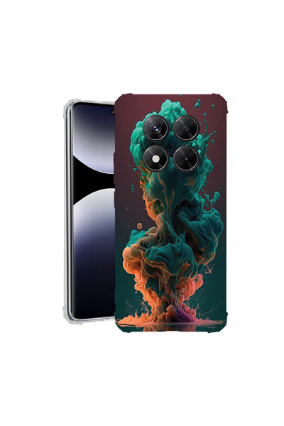 bestcase Carcasă spate antișoc pentru Xiaomi Redmi Note 14 Pro 5G, culori lichide, 1938409 AS 1235