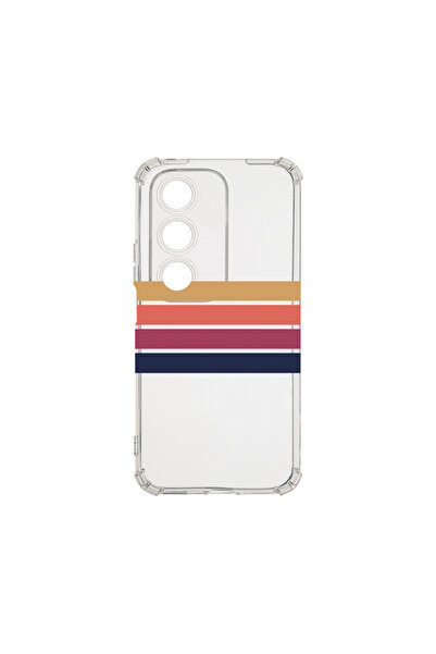 bestcase Carcasă spate antișoc pentru OPPO A80 5G, Retro Lines, AS 1479