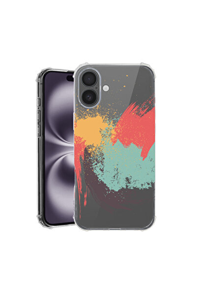 bestcase Αντικραδασμική θήκη πλάτης για Apple iPhone 16 Plus, Pianting, AS 44