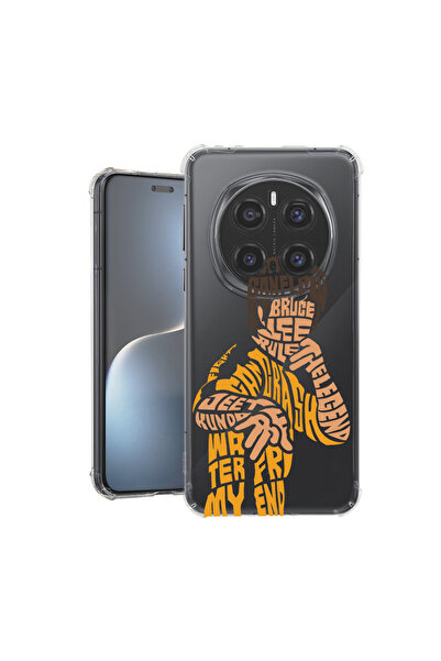 bestcase Αντικραδασμική πίσω θήκη για Honor Magic7 Pro, καλλιγραφία Bruce Lee...