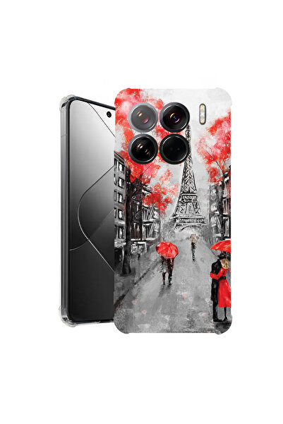 bestcase Carcasă spate antișoc pentru Xiaomi 15 Pro, antișoc 1.5MM, Turnul Eiffel din Paris, 1926362 AS 1378