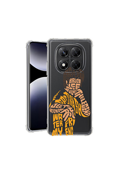 bestcase Carcasă spate antișoc pentru Xiaomi Redmi Note 14 Pro 5G, Caligrafie...