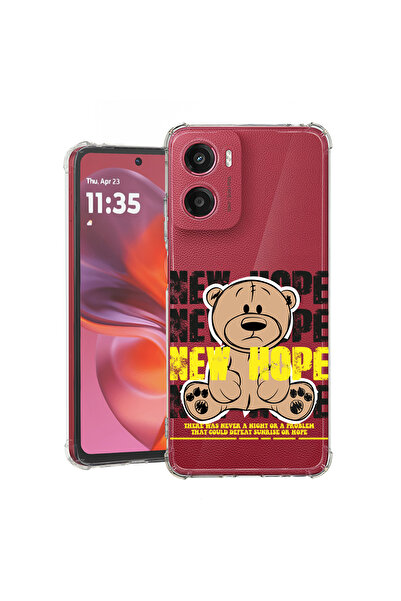 bestcase Carcasă spate antișoc pentru Motorola Moto G05, Teddy Bear New Hope,...