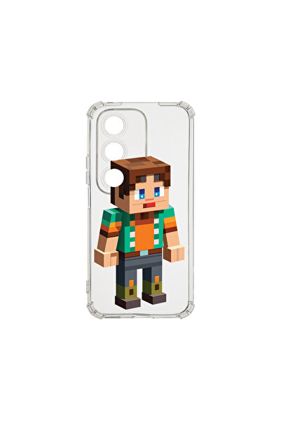 bestcase Carcasă spate antișoc pentru OPPO A80 5G, personaj Minecraft, AS 1682