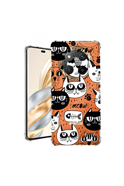bestcase Carcasă spate antișoc pentru Honor Magic7 Lite, Cool Cats, 1926355 A...