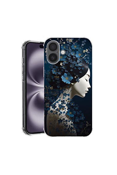 bestcase Αντικραδασμική θήκη πλάτης για Apple iPhone 16 Plus, Thinking Girl, ...