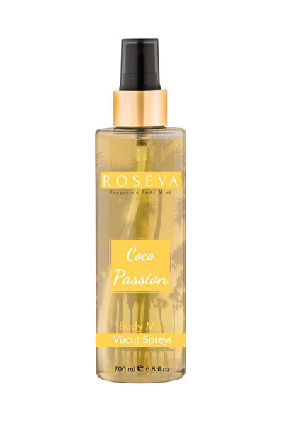Roseva Coco Passion Kadın Vücut Spreyi 200 ml | Body Mist