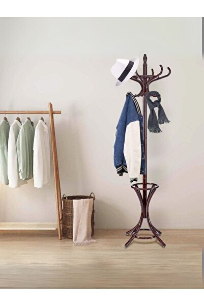 Gazzini Furniture Hawthorne 6'lı Ahşap Tonet Askılık