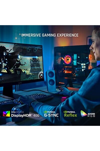 ViewSonic Elite XG251G 25-inch 1080p IPS Gaming Monitor with 360Hz, 1ms, GSYNC, NVIDIA Reflex, Displ