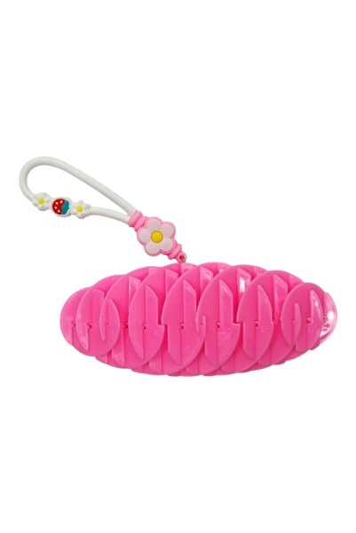 OEM Jucărie interactivă pentru ameliorarea stresului, breloc Worm Fidget, flexibil și modelabil, 15,5 cm, roz