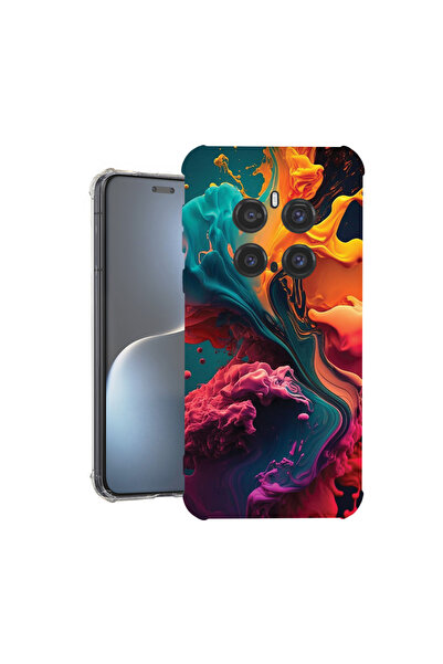 bestcase Αντικραδασμική πίσω θήκη για Honor Magic7 Pro, υγρά χρώματα, 1926356...