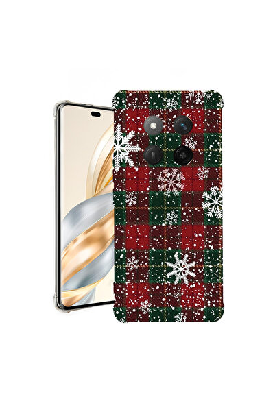 bestcase Αντικραδασμική πίσω θήκη για Honor Magic7 Lite, χριστουγεννιάτικο μο...