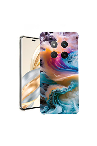 bestcase Αντικραδασμική θήκη πίσω μέρους για Honor Magic7 Lite, υγρά χρώματα,...