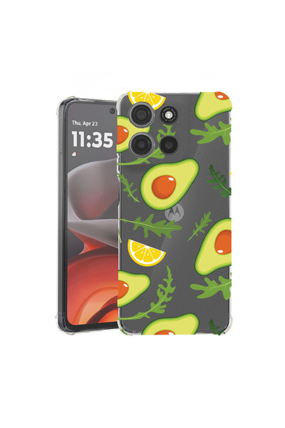 bestcase Carcasă spate antișoc pentru Motorola Moto G75, Avocado, 1946016 AS 760