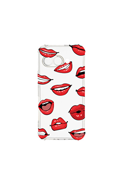 bestcase Carcasă spate antișoc pentru Google Pixel 9a, model buze - sărut, AS...