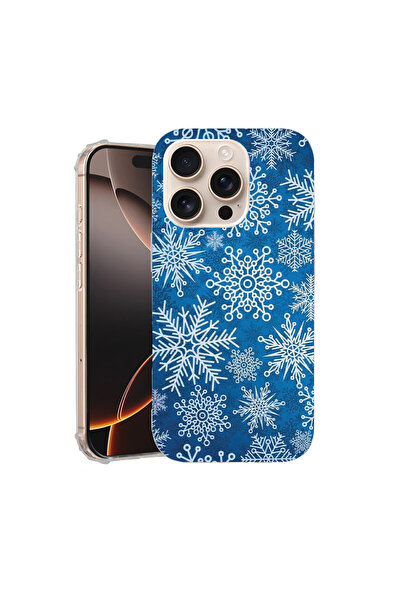 bestcase Удароустойчив калъф за Apple iPhone 16 Pro Max, зимен модел, AS 1366