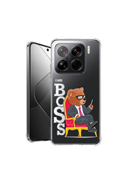 bestcase Carcasă spate antișoc pentru Xiaomi 15 Pro, Teddy Bear - I'm Boss, 1...