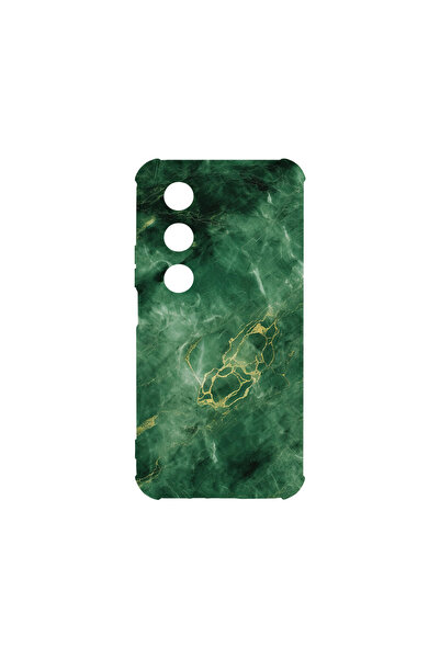 bestcase Αντικραδασμική πίσω θήκη για OPPO A80 5G, πράσινο μάρμαρο, AS 1254