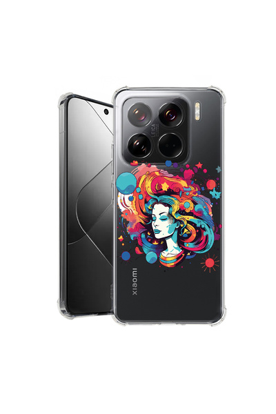 bestcase Αντικραδασμική θήκη πλάτης για Xiaomi 15 Pro, Dream Colors - Γυναίκα...