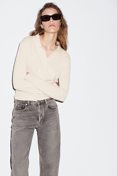 Massimo Dutti %100 yün triko hırka