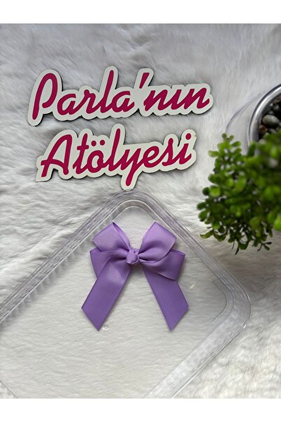 SOFT ac de păr mare cu fundă cu clemă de crocodil