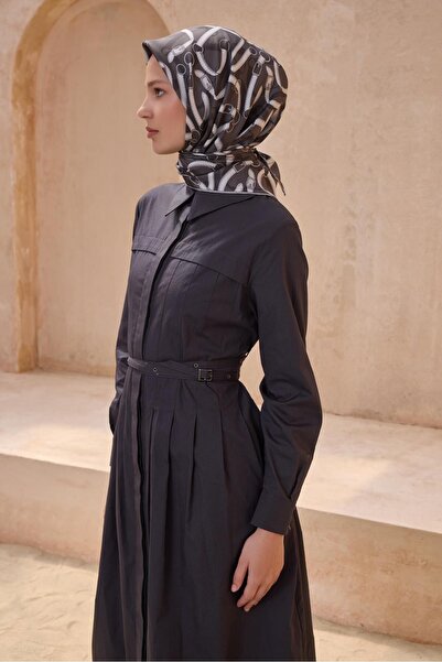 Belli Tivil Pure Silk Scarf 4125 - 56 Μικτό σχέδιο βιζόν