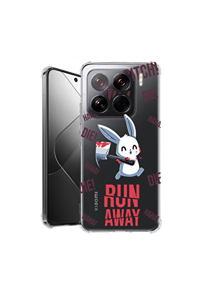 bestcase Carcasă spate antișoc pentru Xiaomi 15, Run away!, 1926363 AS 1463