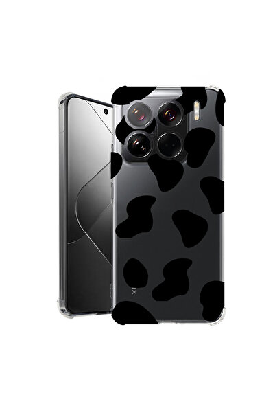 bestcase Carcasă spate antișoc pentru Xiaomi 15 Pro, Black Cow, 1926362 AS 784