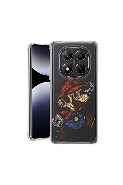 bestcase Carcasă spate antișoc pentru Xiaomi Redmi Note 14 Pro 5G, Caligrafie...