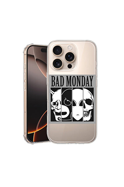 bestcase Carcasă spate antișoc pentru Apple iPhone 16 Pro Max, Bad Monday, AS...