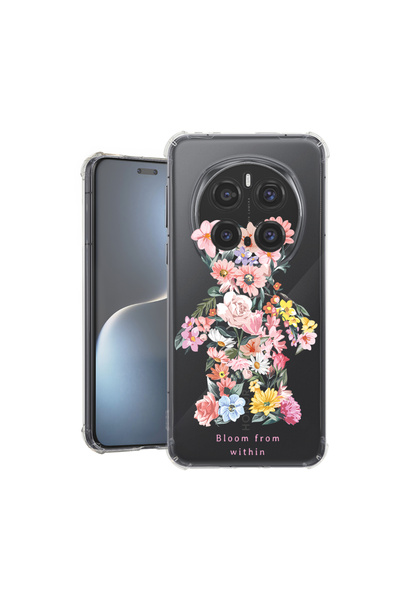 bestcase Carcasă spate antișoc pentru Honor Magic7 Pro, Teddy Bear Bloom From...