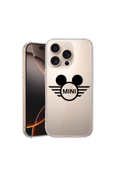 bestcase Carcasă spate antișoc pentru Apple iPhone 16 Pro Max, Mini Funny, AS...