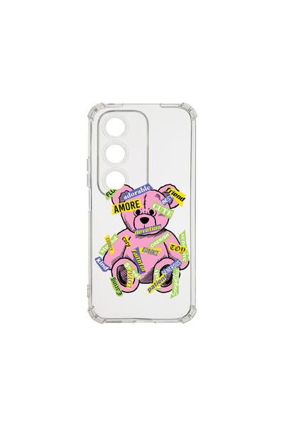 bestcase Carcasă spate antișoc pentru OPPO A80 5G, Teddy Bear Amour, AS 1547
