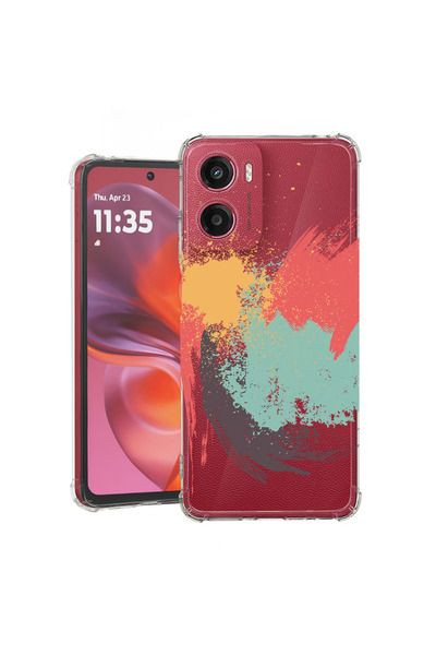 bestcase Carcasă spate antișoc pentru Motorola Moto G05, pictură, 1926357 AS 44