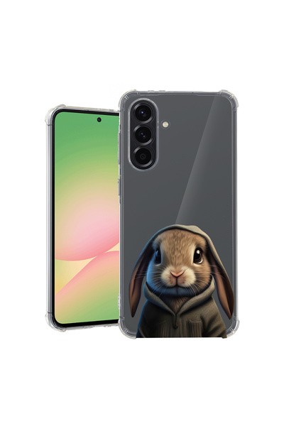 bestcase Αντικραδασμική θήκη πλάτης για Samsung Galaxy S25 Plus, Sweet Rabbit...