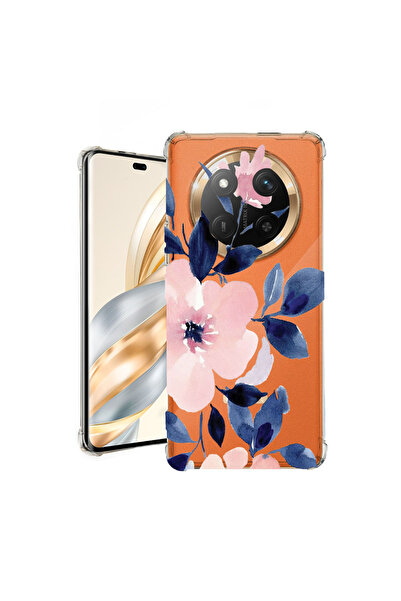 bestcase Carcasă spate antișoc pentru Honor Magic7 Lite, Colecția Pastel Colors Flowers, 1926355 AS 506