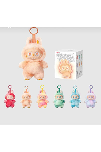 Pink Bear Labubu Toy Labubu Plush Toy Doll Labubu Keychain Figure Surprise Tr...