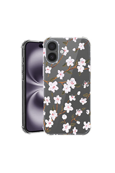 bestcase Carcasă spate antișoc pentru Apple iPhone 16, Spring Flower, AS 512