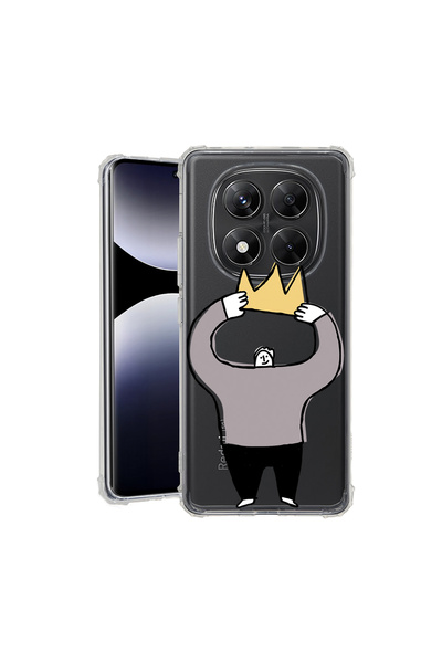 bestcase Carcasă spate antișoc pentru Xiaomi Redmi Note 14 Pro Plus, King, 1938410 AS 1490