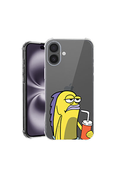 bestcase Αντικραδασμική θήκη πλάτης για Apple iPhone 16 Plus, Meme, AS 652