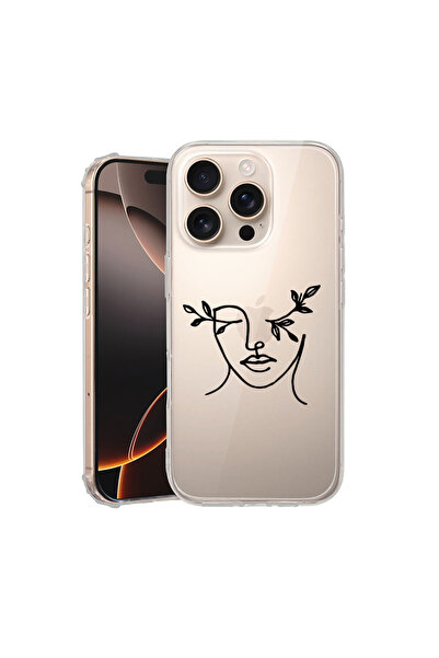 bestcase Αντικραδασμική θήκη πλάτης για Apple iPhone 16 Pro, γυναικεία περίλη...