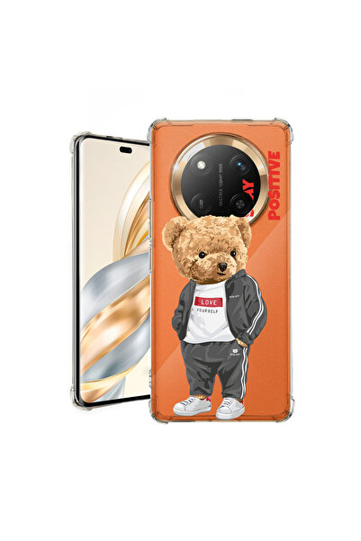 bestcase Carcasă spate antișoc pentru Honor Magic7 Lite, Stay Positive - Tedd...