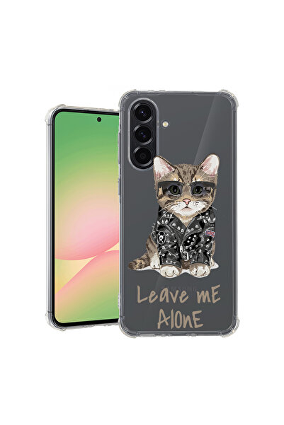 bestcase Carcasă spate antișoc pentru Samsung Galaxy A56, Leave Me Alone Cat,...